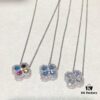 HW Diamond Loop Series Diamond Necklace, Three Colors Available