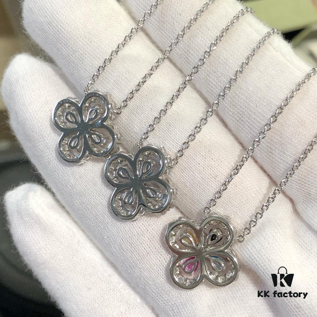 HW Diamond Loop Series Diamond Necklace, Three Colors Available