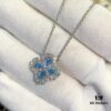 69301c1b12f62673a6fad2ba HW Diamond Loop Series Gemstone Necklace, ZP Development Version – Fresh Aquamarine Style