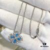 69301c2112f62673a6fad2bf HW Diamond Loop Series Gemstone Necklace, ZP Development Version – Fresh Aquamarine Style