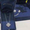 Harry Winston New Arrival Loop Luxury Four-Leaf Clover Sparkling Diamond Necklace