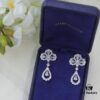 69301c4b12f62673a6fad2e8 Harry Winston Classic Clover Full Diamond Stud Earrings, Exquisitely Crafted, Identical to Original Design, Worn by Celebrities, Stunningly Beautiful, Luxurious and Elegant