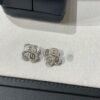 69301c5b12f62673a6fad2f4 HW Diamond Clover Stud Earrings, ZP Development Version - 925 Sterling Silver with Thick Gold Plating