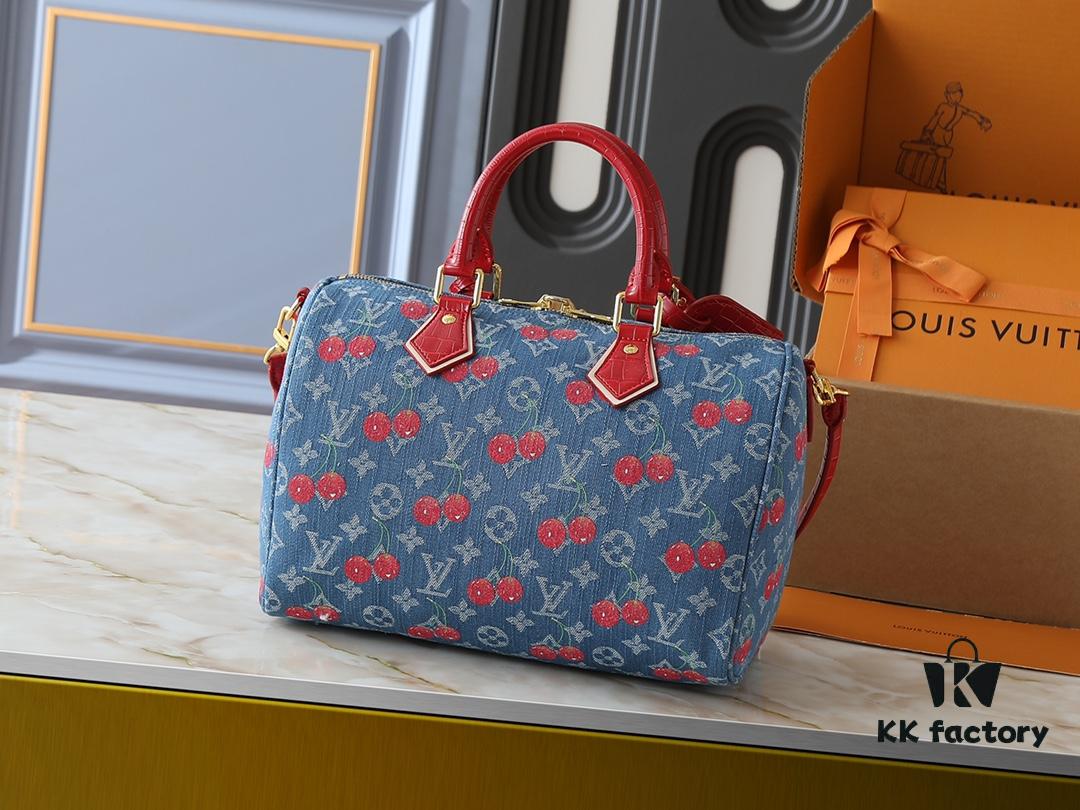 Upgraded Original N87627 M13344 M40391 Speedy Soft 30 Handbag