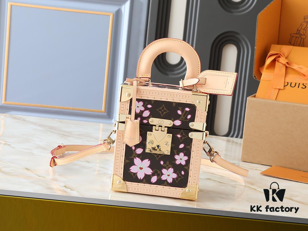 Top Original Dynamic Chip Double-Sided Color-Changing Leather M14173 M10079 M11131 Camera Box Handbag