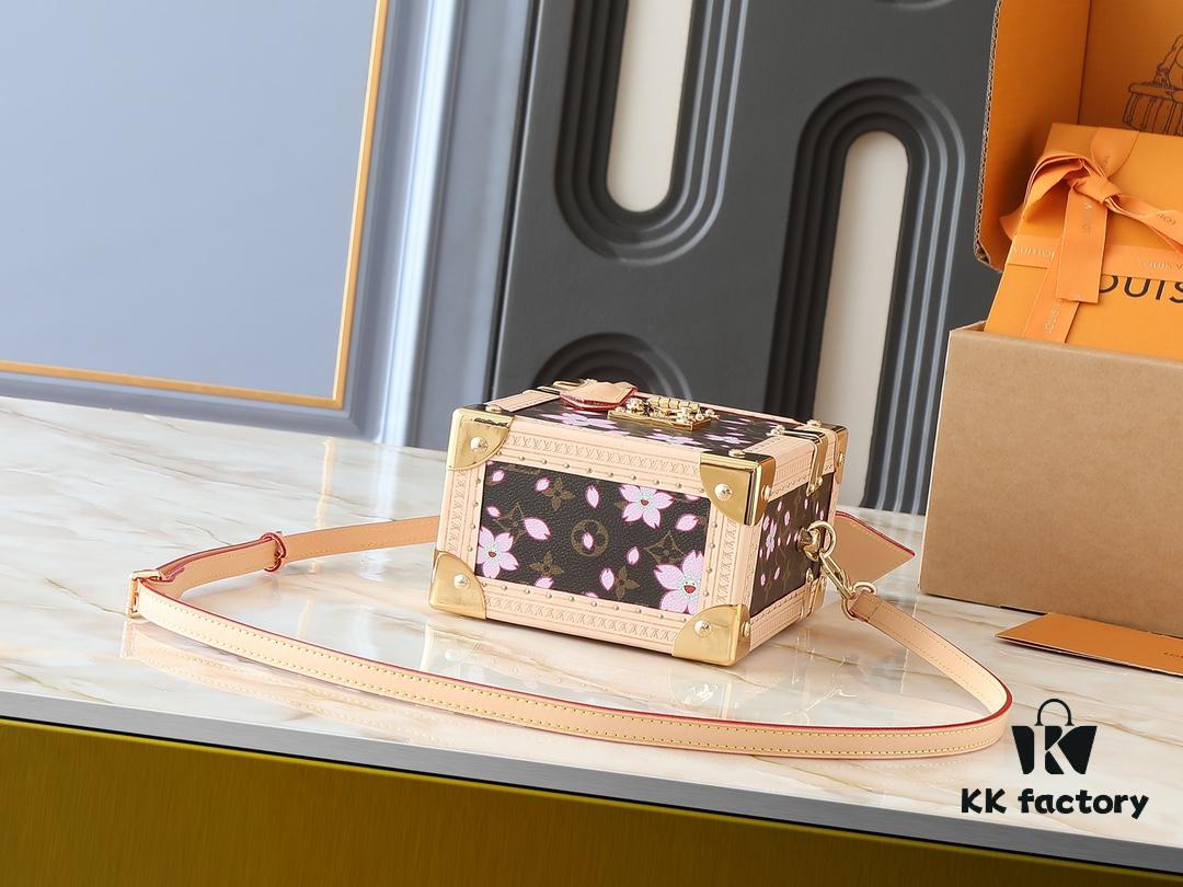 Top Original Dynamic Chip Double-Sided Color-Changing Leather M14173 M10079 M11131 Camera Box Handbag