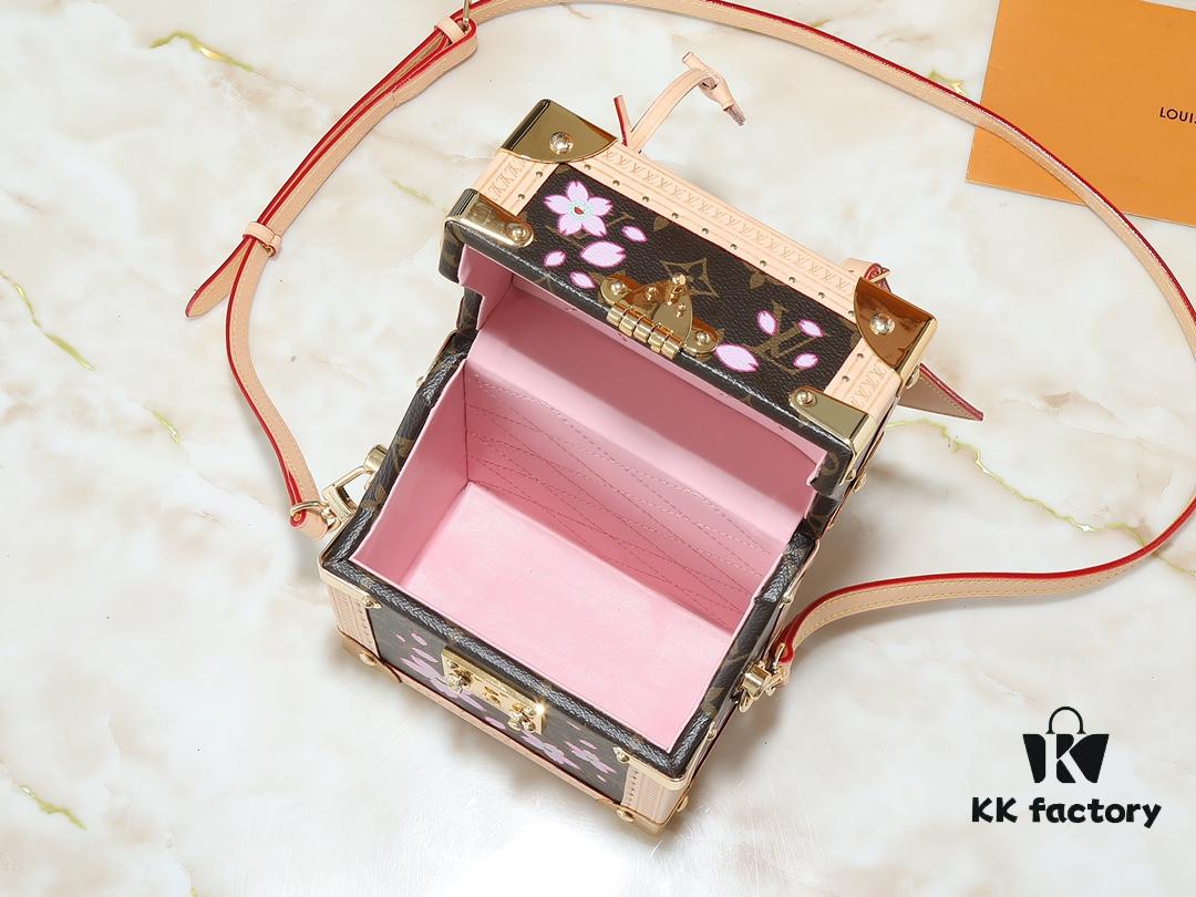 Top Original Dynamic Chip Double-Sided Color-Changing Leather M14173 M10079 M11131 Camera Box Handbag