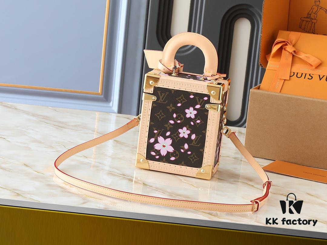 Top Original Dynamic Chip Double-Sided Color-Changing Leather M14173 M10079 M11131 Camera Box Handbag