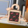 69301fe512f62673a6fad6e4 Top Quality Replica Dynamic Chip Dual-Sided Color-Changing Leather M14040 M13127 Mini Square Trunk Bag from Louis Vuitton x Takashi Murakami Collection