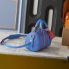 6930203a12f62673a6fad72b Upgraded Original M14989 Fluorescent Blue, Gray M46271 Black Flower Pillow Bag