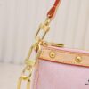 M13404 Denim Coated Canvas Pochette Accessoires Bag