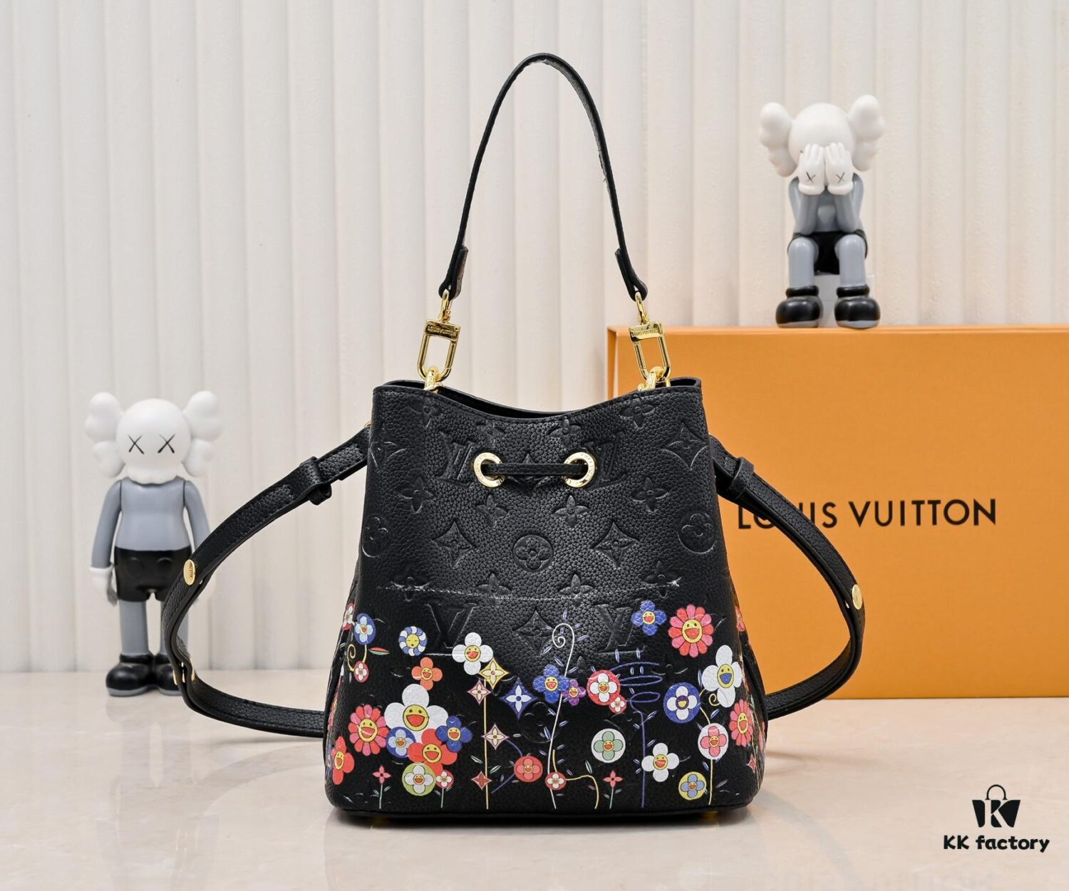 6930206e12f62673a6fad759 M13676 M44021 NeoNoe BB Bucket Bag from Louis Vuitton × Takashi Murakami Reimagined Collection