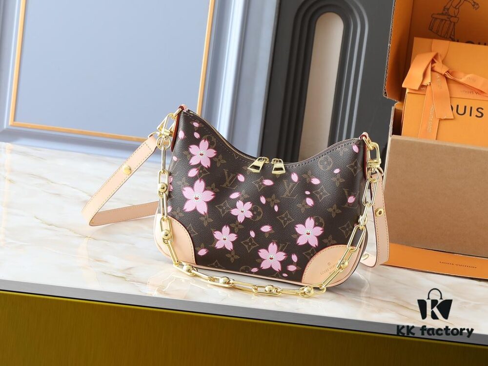 693020bb12f62673a6fad7ca Upgraded Original M13265 M45832 Boulogne Small Handbag from Louis Vuitton x Takashi Murakami Reissue Collection