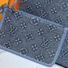 6930212012f62673a6fad839 Upgraded Original M40995 Embossed Denim Neverfull Tote Bag💋💋Louis Vuitton New Version of the Iconic Handbag