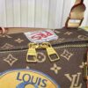 6930212b12f62673a6fad842 M14736 Keepall Bandoulière 45 Travel Bag in Monogram Dune Fabric