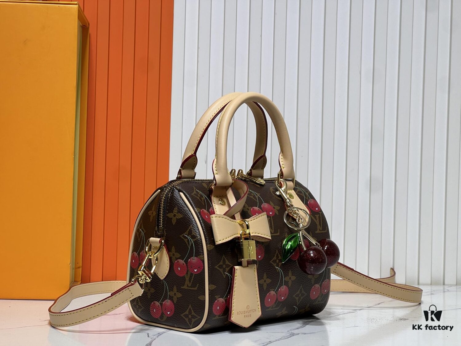 6930213112f62673a6fad849 Upgraded Original Cherry 🍒 M13094 M46234 M46222 Speedy Bandoulière 20 Handbag