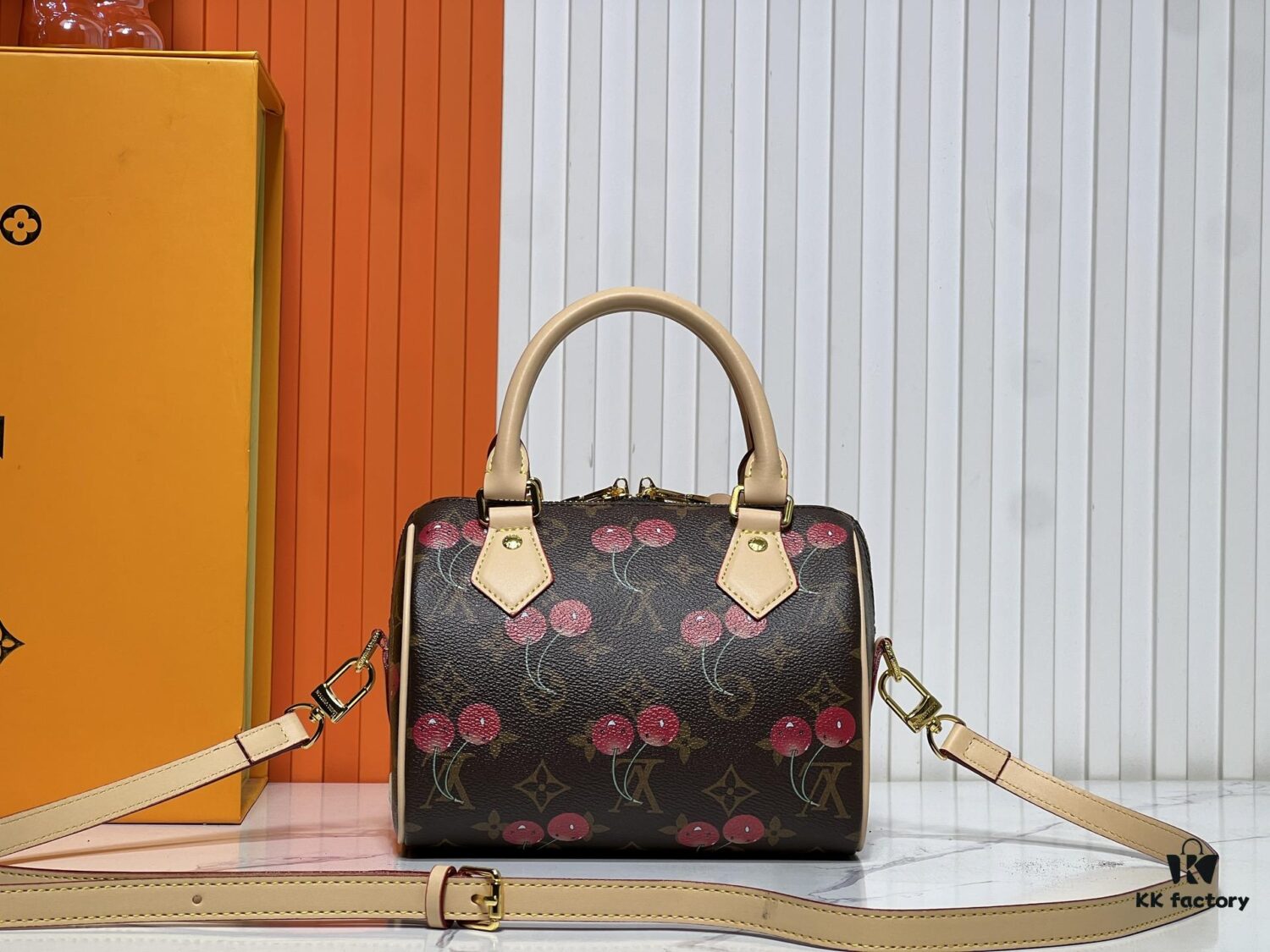 6930213512f62673a6fad84e Upgraded Original Cherry 🍒 M13094 M46234 M46222 Speedy Bandoulière 20 Handbag