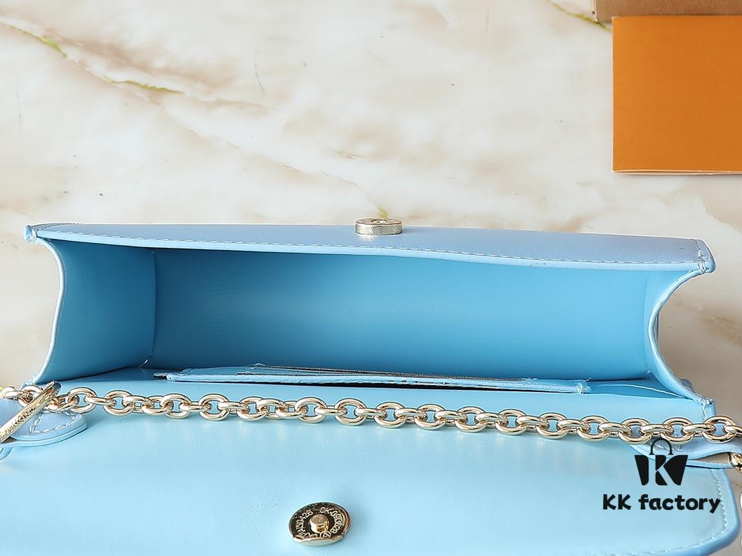 6930213e12f62673a6fad85c Upgraded Original M14564 M14547 M14581 M14548 Wallet On Chain Handbag from Louis Vuitton LV Bloom Collection