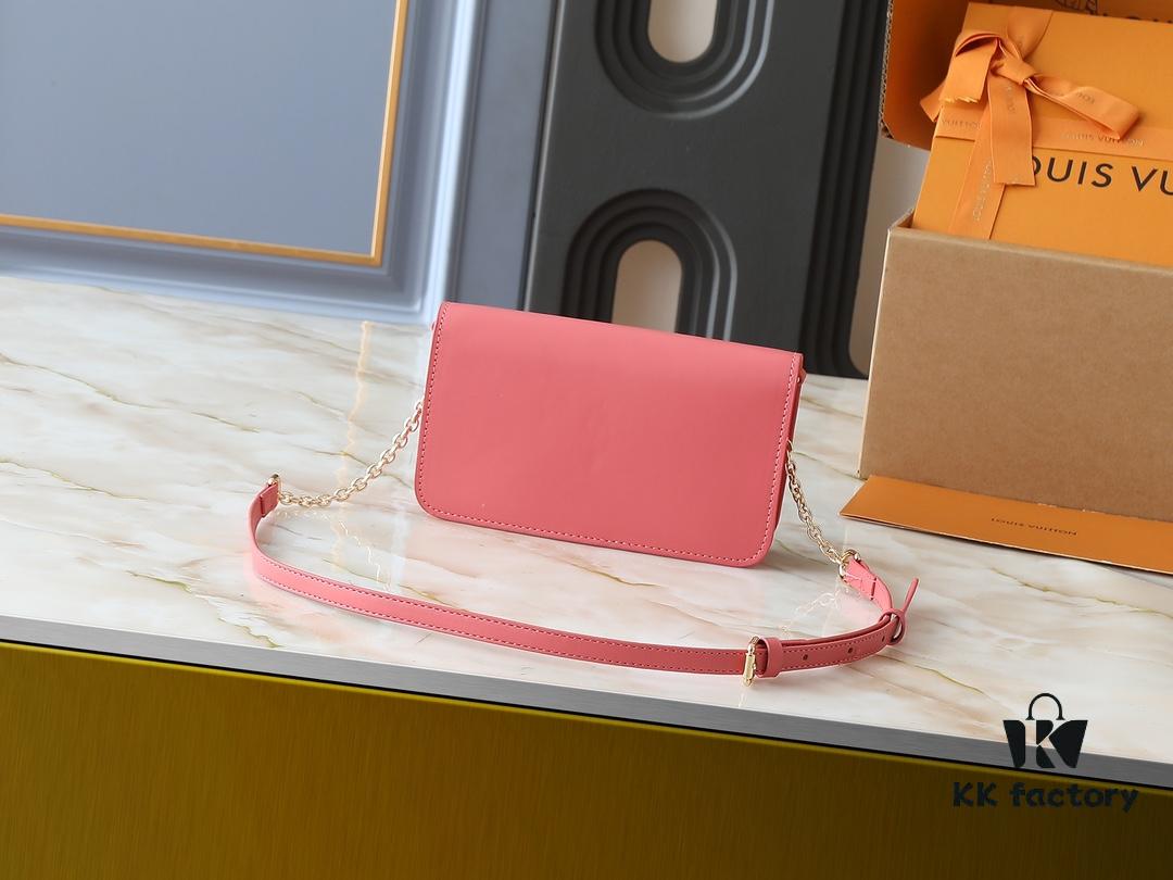 6930213f12f62673a6fad85f Upgraded Original M14564 M14547 M14581 M14548 Wallet On Chain Handbag from Louis Vuitton LV Bloom Collection