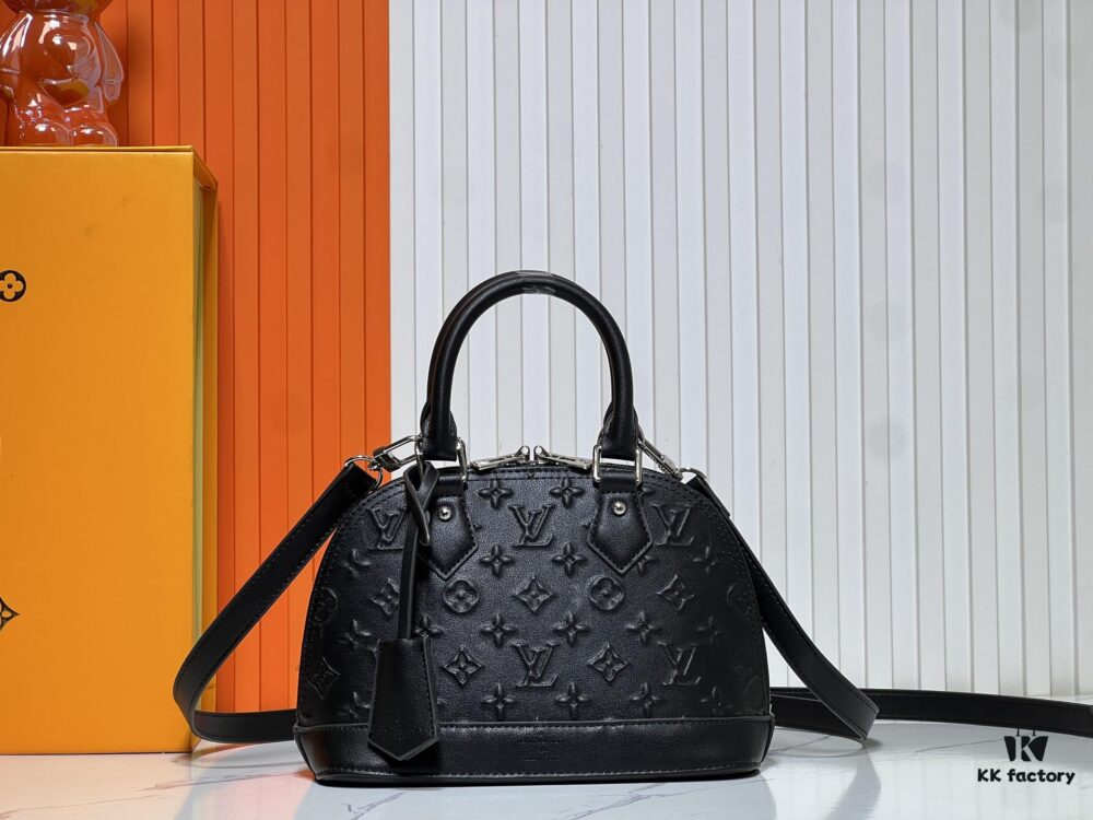 6930216212f62673a6fad88d Black Relief M53152 M90611 M82717 Louis Vuitton Alma Bridge Bag