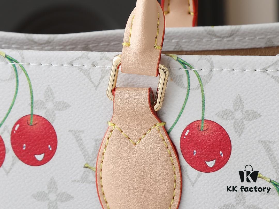 693021b912f62673a6fad8f7 Upgraded Original M13079 Louis Vuitton x Takashi Murakami Reimagined OnTheGo MM Handbag