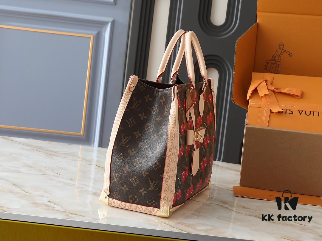693021ba12f62673a6fad8f8 Upgraded Original M13079 Louis Vuitton x Takashi Murakami Reimagined OnTheGo MM Handbag
