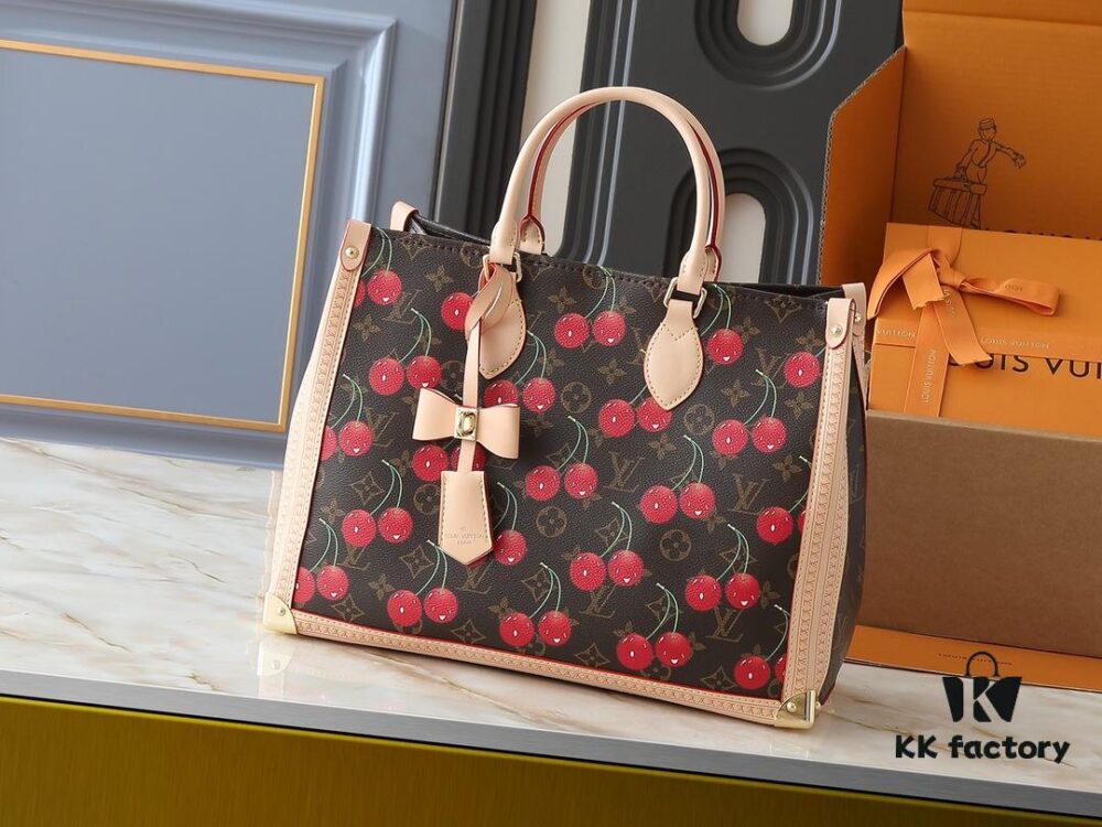 693021bb12f62673a6fad8fb Upgraded Original M13079 Louis Vuitton x Takashi Murakami Reimagined OnTheGo MM Handbag