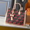 693021bb12f62673a6fad8fb Upgraded Original M13079 Louis Vuitton x Takashi Murakami Reimagined OnTheGo MM Handbag