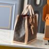 Upgraded Original M13079 Louis Vuitton x Takashi Murakami Re-Edition Series OnTheGo Medium Handbag