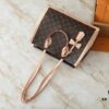 Upgraded Original M13079 Louis Vuitton x Takashi Murakami Re-Edition Series OnTheGo Medium Handbag