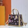 693021d412f62673a6fad915 Upgraded Original M13079 Cherry Blossom Louis Vuitton x Takashi Murakami Reissue Collection OnTheGo Medium Tote Bag