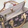 693021dc12f62673a6fad91d Upgraded Original M13079 Cherry Blossom Louis Vuitton x Takashi Murakami Reissue Collection OnTheGo Medium Tote Bag