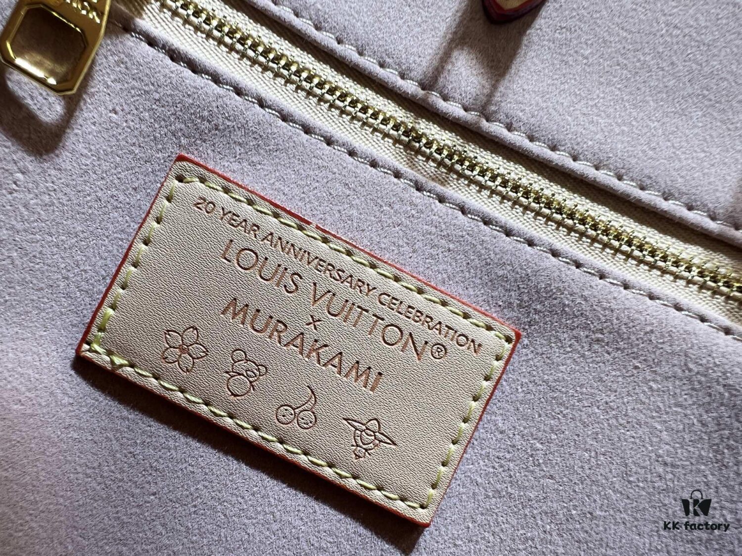 693021e512f62673a6fad927 Upgraded Original M13079 Louis Vuitton x Takashi Murakami Cherry Blossom Re-Edition Collection OnTheGo MM Handbag