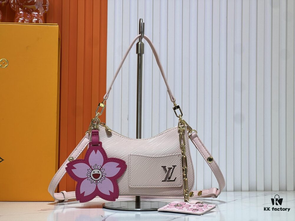 6930226012f62673a6fad9a7 Upgraded Original M13101 Marellini Handbag in Epi Grained Leather with Shining Hardware