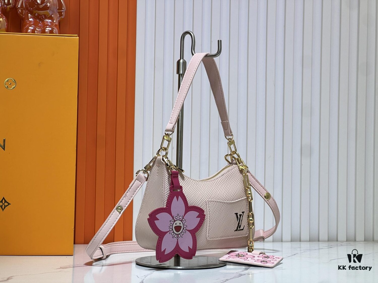 6930226312f62673a6fad9aa Upgraded Original M13101 Marellini Handbag in Epi Grained Leather with Shining Hardware