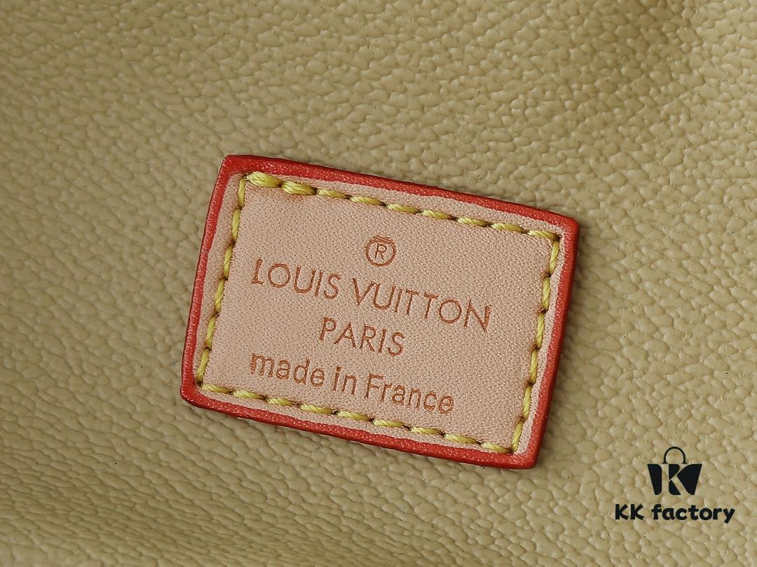 6930226f12f62673a6fad9b3 Upgraded Original M42265 M14181 M44495 M44936 M42263 Nice Cosmetic Pouch Made of Monogram Coated Canvas with Rounded Silhouette Inspired by Trunk Design, Cherry Blossom Pattern Exudes the Joyful Spirit of Louis Vuitton x Takashi Murakami Reimagined Collection, Cowhide Leather Handle Highlights Exquisite Craftsmanship, Double Zipper Closure Securely Stores Daily Essentials