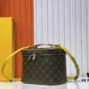 6930229412f62673a6fad9cb Upgraded Original ✨M42265 This style, inspired by the iconic Nice cosmetic pouch, features an elegant wash bag that is a personalized choice for carrying essential beauty items. The hidden zip pocket inside the flap securely stores particularly valuable personal belongings.