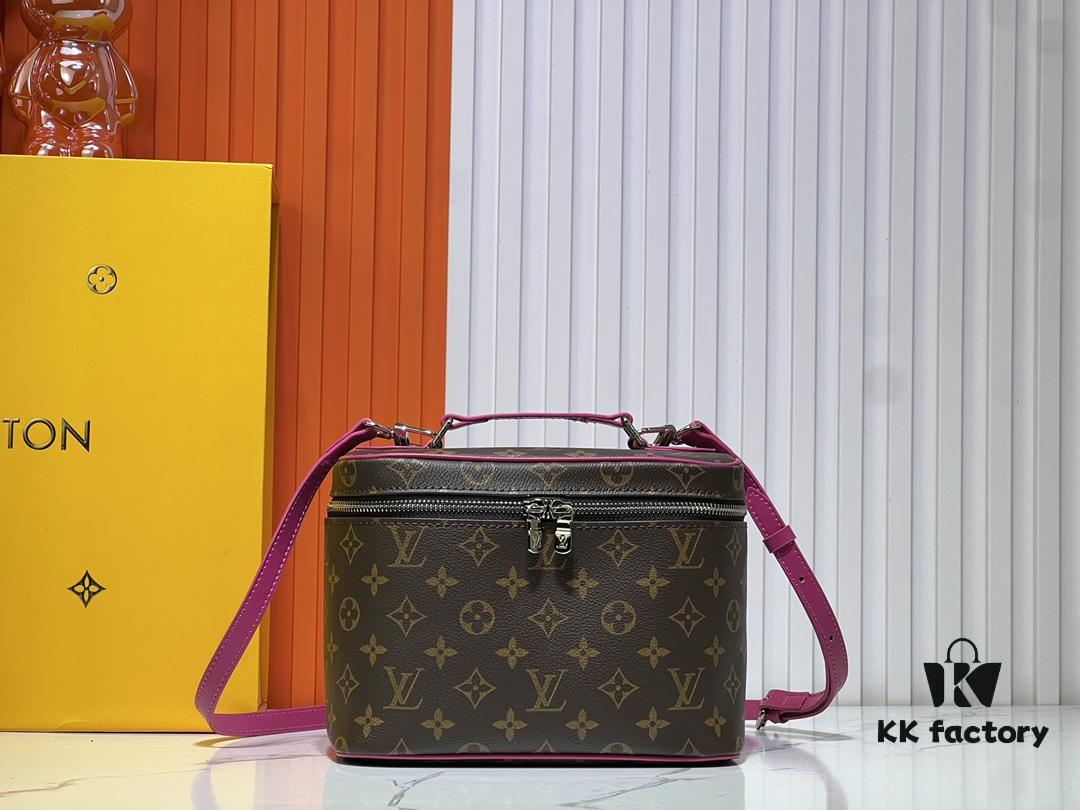 693022a412f62673a6fad9d7 Upgraded Original ✨M42265 This elegant toiletry bag, inspired by the iconic Nice pouch, offers a stylish way to carry essential beauty items. The hidden zip pocket inside the flap is perfect for storing particularly valuable personal belongings.