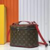 693022c812f62673a6fad9f1 Upgraded Original ✨M42265 This elegant toiletry bag, inspired by the iconic Nice pouch, is a stylish choice for carrying essential beauty items. The hidden zip pocket on the inside of the flap provides secure storage for particularly valuable personal belongings.