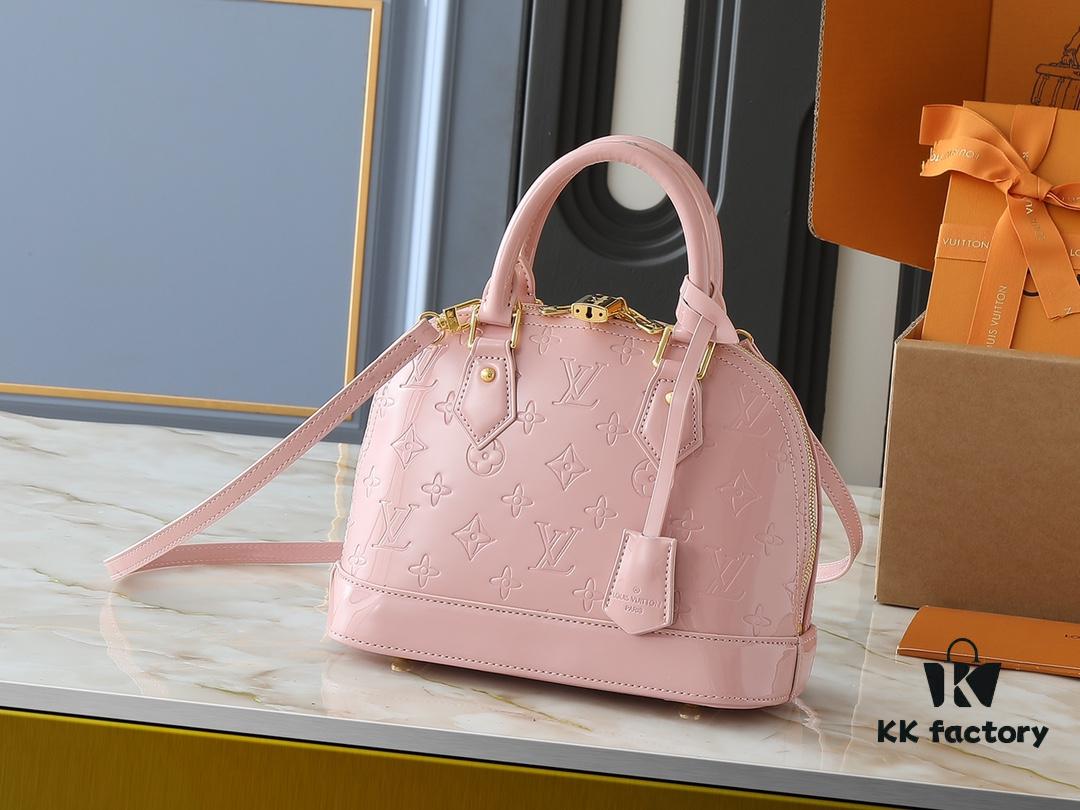 6930231112f62673a6fada22 Upgraded Original Version, Fan Bingbing's Same Style, Vernis Leather Series 53152.91606 Alma BB 40302, 93595