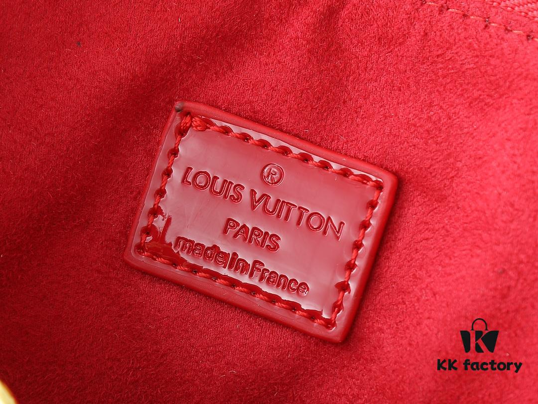 6930231b12f62673a6fada2f Upgraded Original Fan Bingbing's Same Style Vernis Leather Series M82717 M91606 M93595 Alma BB Handbag