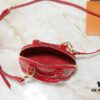 6930231b12f62673a6fada31 Upgraded Original Fan Bingbing's Same Style Vernis Leather Series M82717 M91606 M93595 Alma BB Handbag
