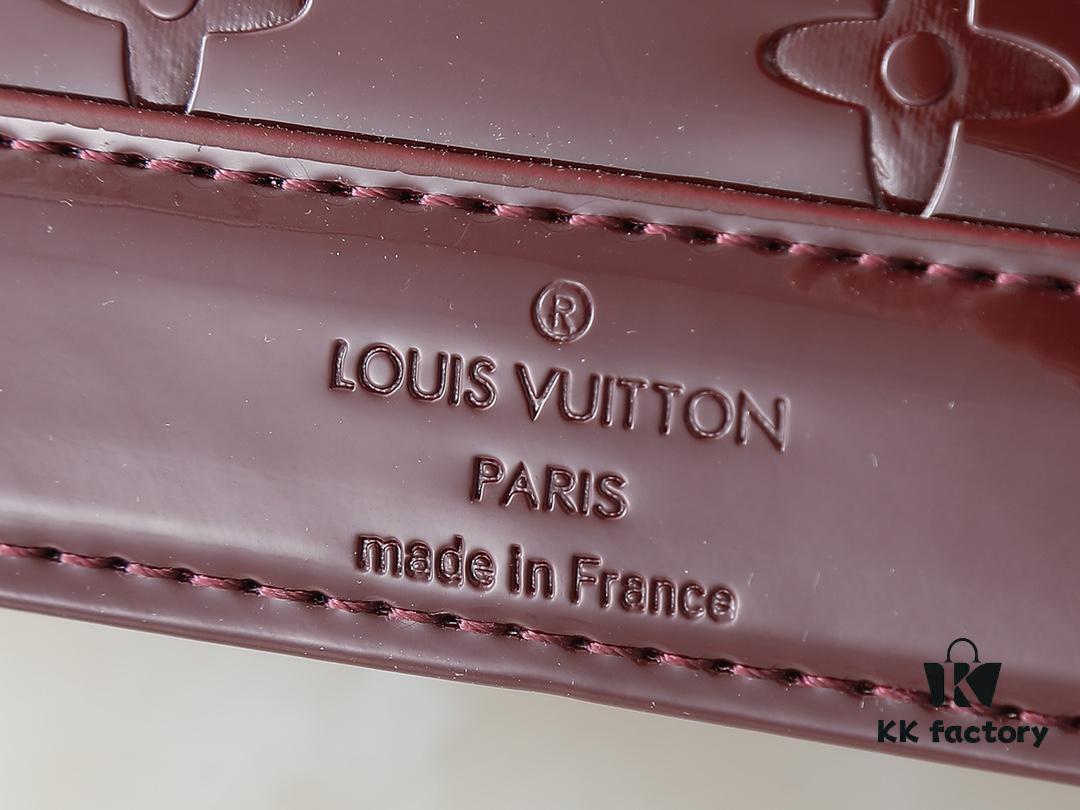 6930232612f62673a6fada41 Upgraded Original Version Fan Bingbing's Same Style Vernis Leather Series M82717 M91606 M93595 Alma BB Handbag
