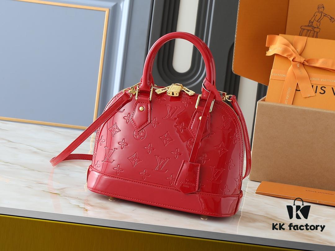 6930232712f62673a6fada43 Upgraded Original Version, Fan Bingbing's Same Style, Vernis Leather Series 53152.91606 Alma BB 40302, 93595