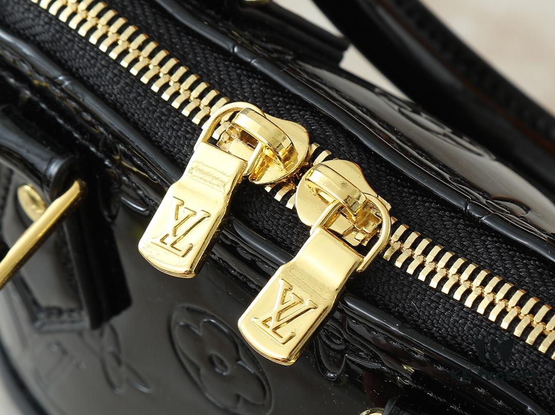 6930233712f62673a6fada54 Upgraded Original Version, Fan Bingbing's Same Style, Vernis Leather Series M82717 M91606 M93595 Alma BB Handbag