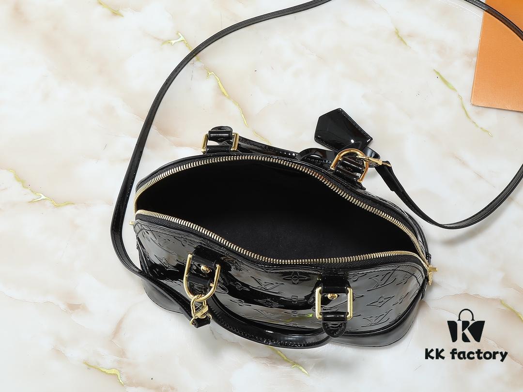 6930233e12f62673a6fada5d Upgraded Original Version, Fan Bingbing's Same Style, Vernis Leather Series 53152.91606 Alma BB 40302, 93595