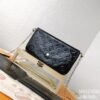 6930235512f62673a6fada74 Replica High-Quality Full Steel Hardware Embossed Patent Leather Louis Vuitton Felicie Handbag
