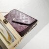 6930239112f62673a6fada97 Replica High-Quality Louis Vuitton Felicie Handbag with Full Steel Hardware and Embossed Patent Leather