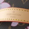 693023e712f62673a6fadae6 Upgraded Original M14181 M44495 Nice Mini Cosmetic Case Made of Monogram Coated Canvas with Rounded Silhouette and Cherry Blossom Pattern from the Louis Vuitton x Takashi Murakami Reimagined Collection, Featuring Cowhide Leather Handle and Double Zipper Closure