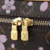 693023ed12f62673a6fadaea Upgraded Original M14181 M44495 Nice Mini Cosmetic Case Made of Monogram Coated Canvas with Rounded Silhouette and Cherry Blossom Pattern from the Louis Vuitton x Takashi Murakami Reimagined Collection, Featuring Cowhide Leather Handle and Double Zipper Closure